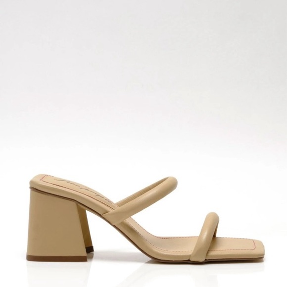 NEW! Free People Double Strap Parker Heel In Dune - Size 39 EU - Picture 6 of 16